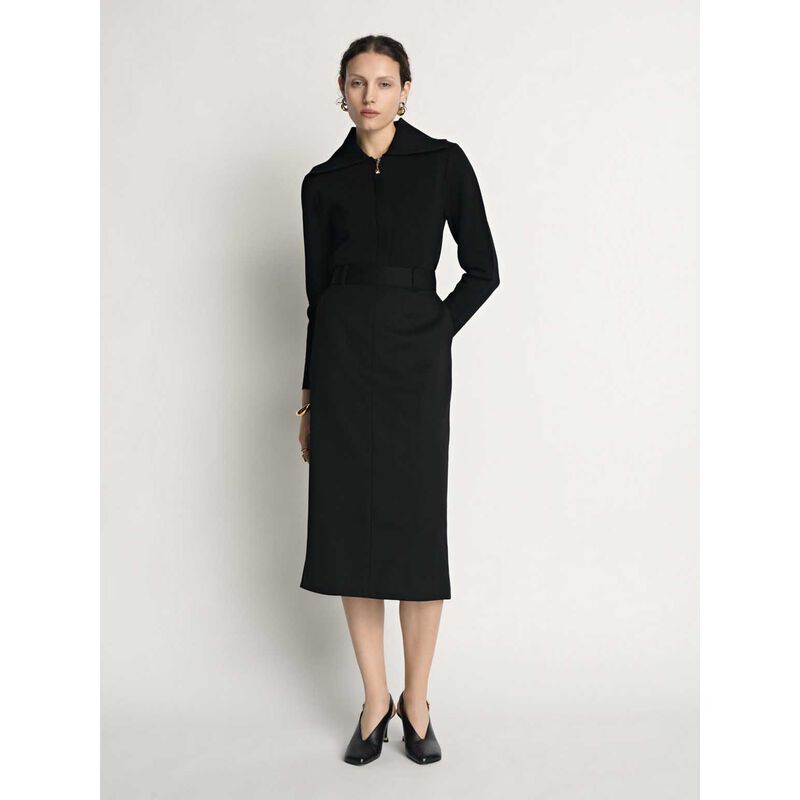 Veronika Maine Milano Collared Jacket image number 3